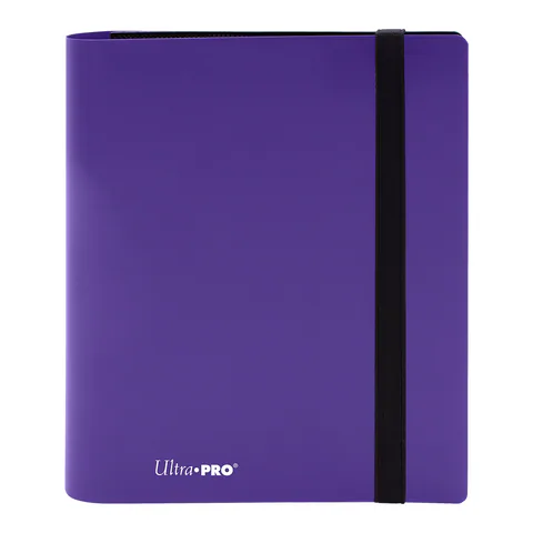 Ultra PRO ECLIPSE 4-Pocket PRO-BINDER (Royal Purple)