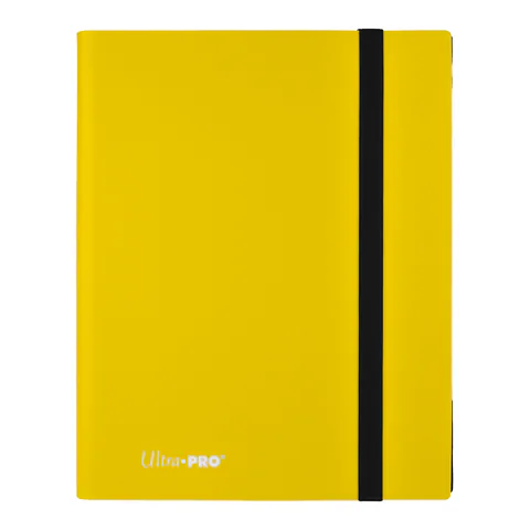 Ultra PRO ECLIPSE 9-Pocket PRO-BINDER (Lemon Yellow)