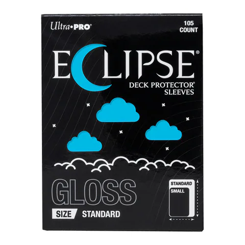 Ultra PRO ECLIPSE Gloss Standard DECK PROTECTOR Sleeves: Sky Blue - 105ct