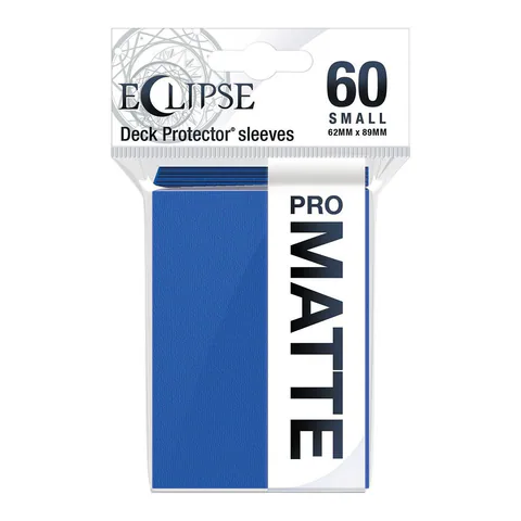 Ultra PRO ECLIPSE Matte Small DECK PROTECTOR Sleeves (60ct) (Pacific Blue)