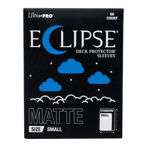 Ultra PRO ECLIPSE Matte Small DECK PROTECTOR Sleeves: Pacific Blue - 60ct
