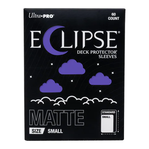 Ultra PRO ECLIPSE Matte Small DECK PROTECTOR Sleeves: Royal Purple - 60ct