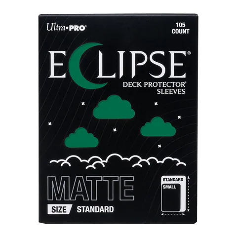 Ultra PRO ECLIPSE Matte Standard DECK PROTECTOR Sleeves: Forest Green - 105ct