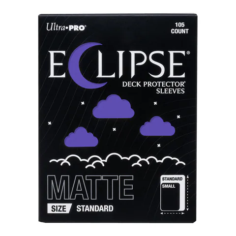 Ultra PRO ECLIPSE Matte Standard DECK PROTECTOR Sleeves: Royal Purple - 105ct