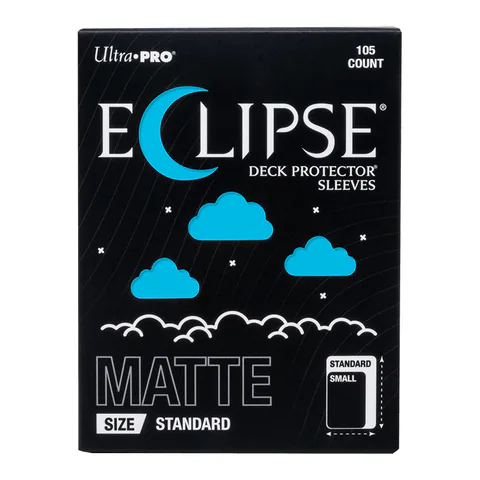 Ultra PRO ECLIPSE Matte Standard DECK PROTECTOR Sleeves: Sky Blue - 105ct