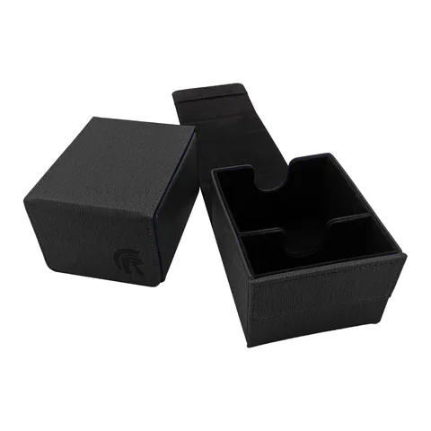 Ultra PRO Legion SENTINEL 130-Card DECK BOX with Accessory Space (Black)