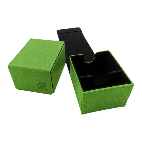 Ultra PRO Legion SENTINEL 130-Card DECK BOX with Accessory Space (Green)