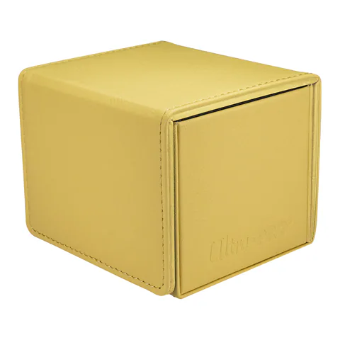 Ultra PRO Vivid ALCOVE Edge DECK BOX (Yellow)