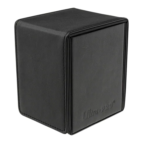 Ultra PRO Vivid ALCOVE Flip DECK BOX (Black)