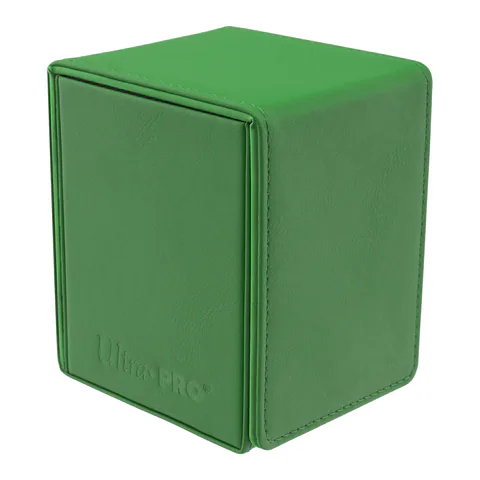 Ultra PRO Vivid ALCOVE Flip DECK BOX (Green)