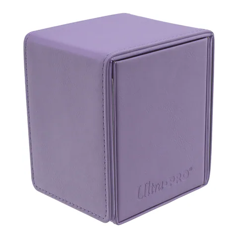 Ultra PRO Vivid ALCOVE Flip DECK BOX (Purple)
