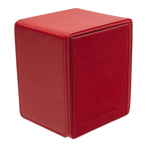 Ultra PRO Vivid ALCOVE Flip DECK BOX (Red)