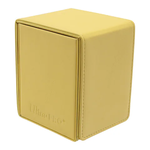 Ultra PRO Vivid ALCOVE Flip DECK BOX (Yellow)