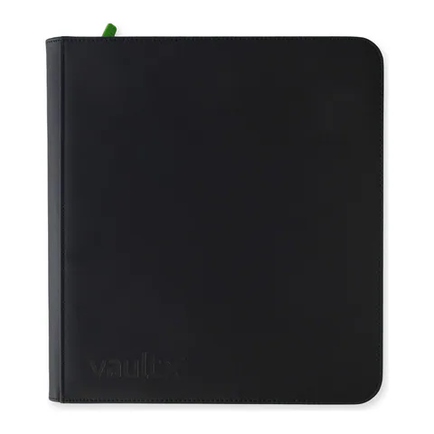 Vault X 12-Pocket Exo-Tec Zip Binder (shown: Signature Black)