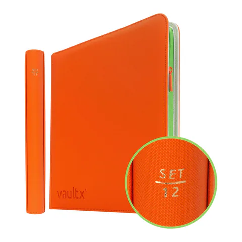 Vault X 12-Pocket Exo-Tec Zip Binder SET12 (shown: SET12 (First Edition))