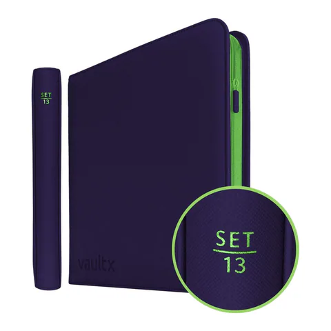 Vault X 12-Pocket Exo-Tec Zip Binder SET13