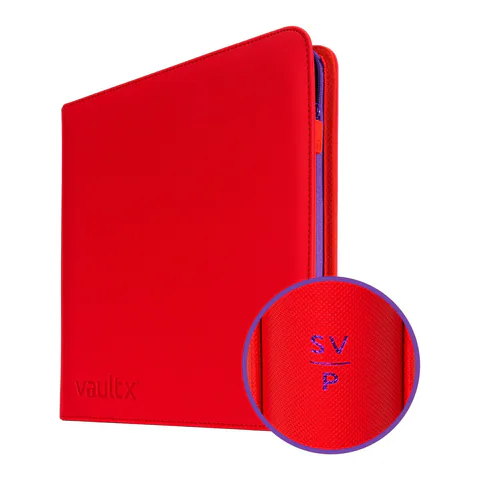 Vault X 12-Pocket Exo-Tec Zip Binder SVP