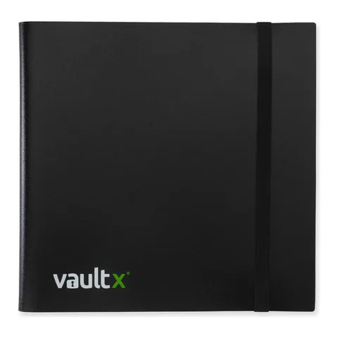 Vault X 12-Pocket Strap Binder (shown: Black)