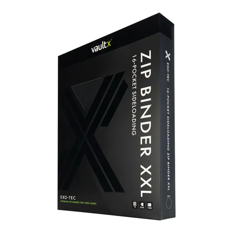 Vault X 16-Pocket Exo-Tec Zip Binder XXL (shown: Signature Black)