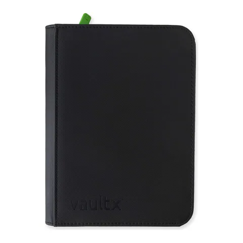 Vault X 4-Pocket Exo-Tec Zip Binder (shown: Signature Black)