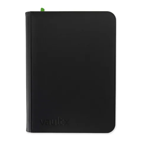 Vault X 9-Pocket Exo-Tec Zip Binder (shown: Signature Black)