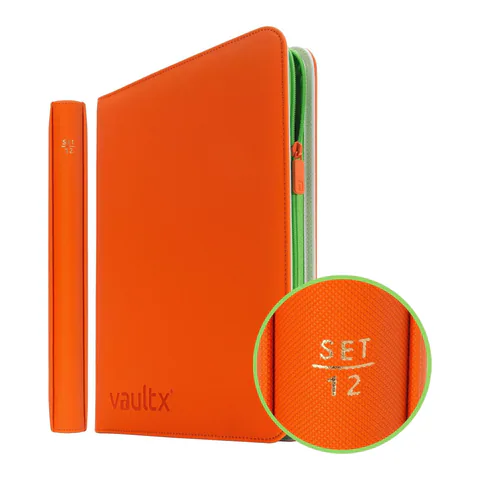 Vault X 9-Pocket Exo-Tec Zip Binder SET12 (shown: SET12 (First Edition))
