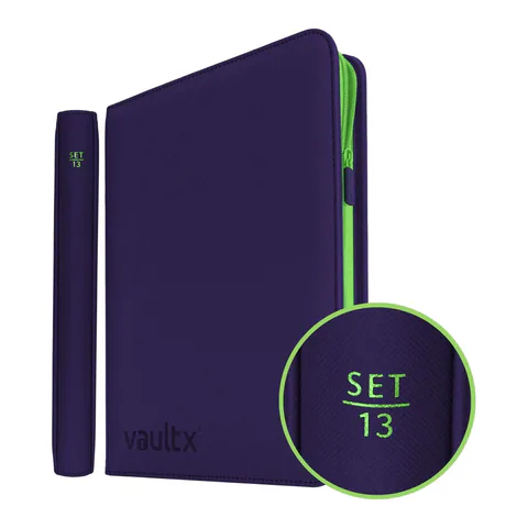 Vault X 9-Pocket Exo-Tec Zip Binder SET13