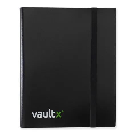 Vault X 9-Pocket Strap Binder (shown: Black)