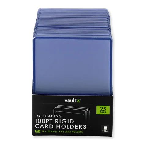 Vault X Seamless Rigid Toploaders 100pt
