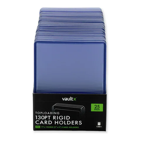 Vault X Seamless Rigid Toploaders 130pt