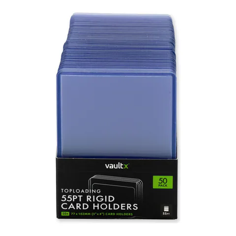 Vault X Seamless Rigid Toploaders 55pt