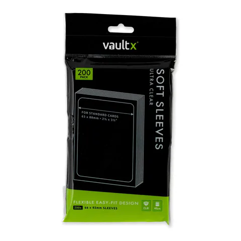 Vault X Soft Card Sleeves (shown: 200 Sleeves)